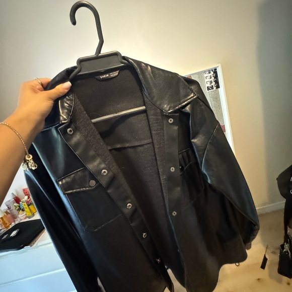 Black Leather Jacket - Picture 1 of 1